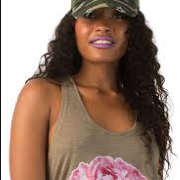 Tough Love hat pride rainbow Becandylicious one size camo NWT - Picture 2 of 2